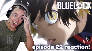 BACHIRA DITCHED HIS MONSTER ?! | Blue Lock Episode 22 Reaction