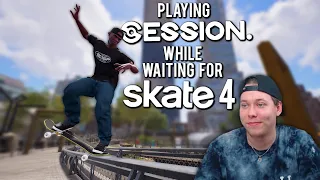 Playing SESSION With EA SKATE CONTROLS While We Wait For SKATE 4 | NS AND CHILL EP. 86