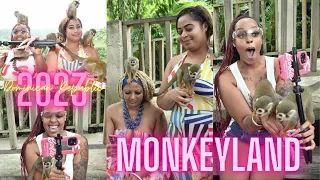 PUNTA CANA 2023 | HILARIOUS MONKEYLAND VLOG | THEY PULLED MY HAIR 😱