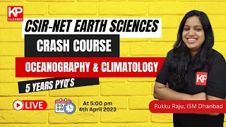 CSIR - NET EARTH SCIENCE 2023 CRASH COURSE by KP Classes