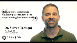 Even Refractive Surgeons Choose Brinton Vision | EVO ICL