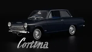 Британский Консул: Ford Cortina Mk I || Minichamps || Масштабные модели автомобилей 1:43