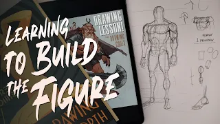 Learning To Draw The Figure From Imagination | Build Up Muscles - Loomis - Comics - Manga