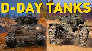 D-Day Tanks in World of Tanks!