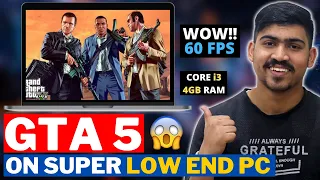 Run GTA 5 On Low End PC - 4 GB Ram No Graphics Card | Best Optimization 🔥🔥