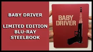 BABY DRIVER - LIMITED BLU-RAY STEELBOOK UNBOXING - SATURN EXCLUSIVE