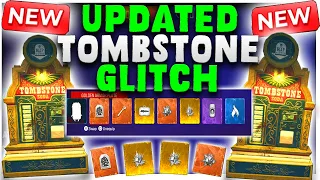 NEW UPDATED TOMBSTONE DUPE GLITCH IN MWZ! MW3 ZOMBIES BEST SOLO TOMBSTONE GLITCH AFTER PATCH!