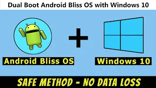 How to Install and Dual Boot Bliss OS on PC | Bliss OS 12 Install | Android x86 Install - [Part 2]