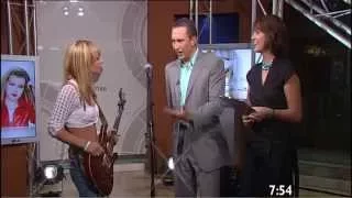 Orianthi Panagaris First Ever (2006) Live Australian TV & Santana's Praise