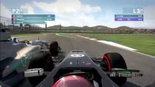 F1 2013 Online Sprint #13 - Lap 1 MADNESS