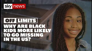 Why are black kids more likely to go missing in the US?