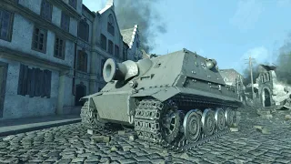 World of Tanks Console || Sturmtiger Game play on Fjords map