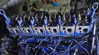 WEICHAI ENGINE HEAD GASKET INSTALLATION