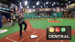 Rays Outfield Home Run Derby in Studio 42