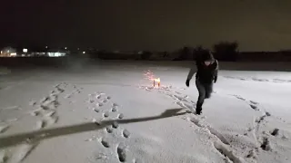 A BANGING TEXAS SNOW STORM