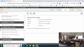 02/13/2023 PVSD School Board Business Meeting