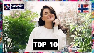 TOP 10 | MELODI GRAND PRIX 2020 - FINAL | EUROVISION 2020 NORWAY