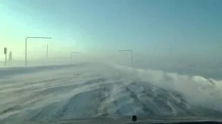 Driving in winter storm 2011 Chevy Cruze