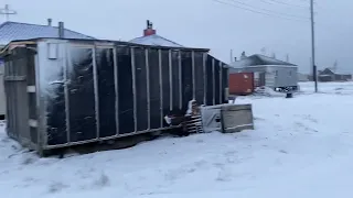 Село Ванкарем. Чукотка.