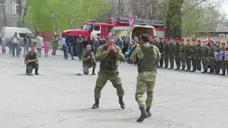 Показное выступление разведчиков перед юнармейцами. 24.04.2021(1)