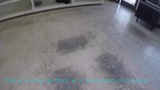 HOW TO STRIP AND WAX A FLOOR, STEP BY STEP WITH TEXT INSTRUCTIONS