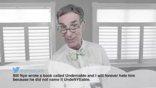 Bill Nye Reading Mean Tweets