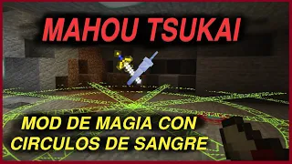 MAHOU TSUKAI 1.18.2 🩸 MAGIA DE SANGRE 🩸 PRIMEROS PASOS + COMO CONSEGUIR TODOS LOS ITEMS DEL MOD