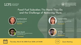 Fossil Fuel Subsidies: The Harm They Do and the Challenge of Removing Them