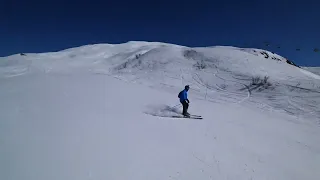 Черная трасса  Meribel  8 03 2022