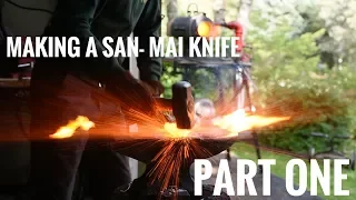 Making a San-Mai Knife! Part one.