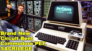 Circuit Bending A Commodore PET, That Is BRAND NEW....