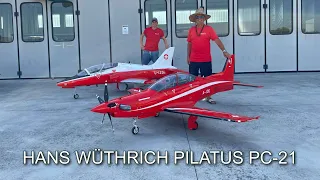 Hans Wüthrich Turboprop PC-21 JWM ITALY 2023