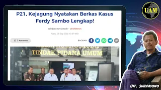 Breaking News...!! Berkas Lengkap, Ferdy Sambo Segera Disidang, Terbukakah; Streaming Gitu...?!