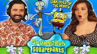 SPONGEBOB JUST KEEPS ON GETTING BETTER! EPISODE 15 and 16 REACTION! EMPLOYEE OF THE MONTH