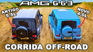 Novo G63 vs Antigo G63: CORRIDA OFF-ROAD!