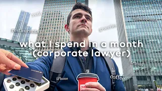 What I Spend In A Month As A Corporate Lawyer Living In London