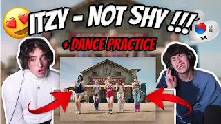 South Africans React To ITZY “Not Shy” M/V  + Dance Practice !!!