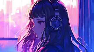 Lofi Chill In 80's City ☕ Rainy Lofi Hip Hop ☂️ Chill Lofi Beats & Rain Sounds