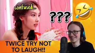 Reaction to Twice funny moments that will always be funny (TRY NOT TO LAUGH!!)