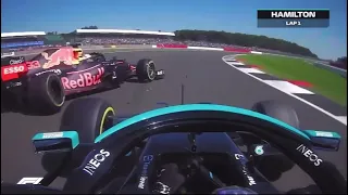 Lewis Hamilton crashing into other drivers, except it’s Britney