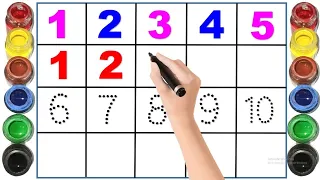 123 Numbers, Counting, Numbers, 1 To 20 Numbers, Numbers Song, Alphabets