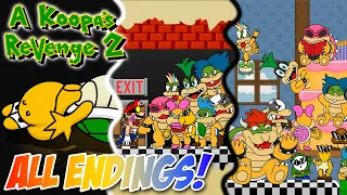 ALL ENDINGS ~ A Koopa's Revenge 2! 🐢🥳🏆 [1080p60]