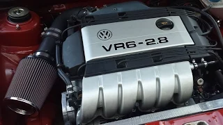 VW MK1 VR6 Sound Test and Test Drive