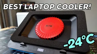 BEST Laptop Cooling Pad of 2024! IETS GT600 Review