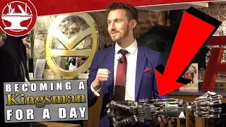 Becoming a Kingsman for a day!