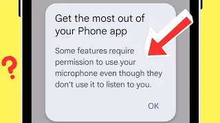 Some Features Require Permission To Use Your Microphone Problem?