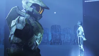 HALO INFINITE - Emotional Master Chief meets The Weapon aka Cortana 2.0 (4K)