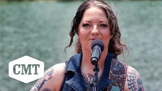 Ashley McBryde Performs “Light On In The Kitchen” | CMT Summer Sessions