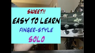 EASY TO LEARN!!! SWEET ACOUSTIC FINGER-STYLE SOLO-WAYNE THOMPSON GUITAR LESSONS IN LANCASTER PA