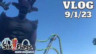 2024 Updates at Six Flags Great Adventure! | Vlog 9/1/23